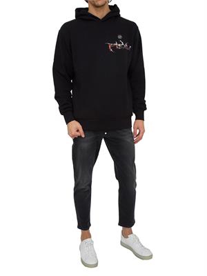 FELPA PHILIPP PLEIN NERO in UOMO