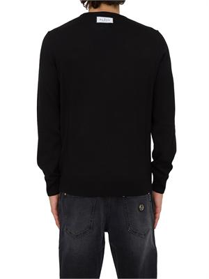 MAGLIA PHILIPP PLEIN NERO in UOMO