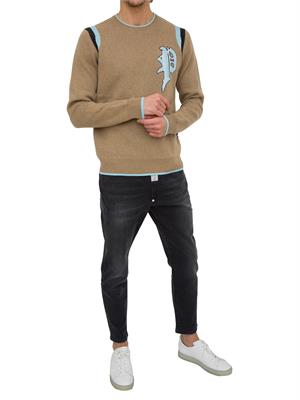MAGLIA PHILIPP PLEIN BEIGE in UOMO