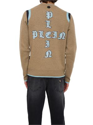 MAGLIA PHILIPP PLEIN BEIGE in UOMO