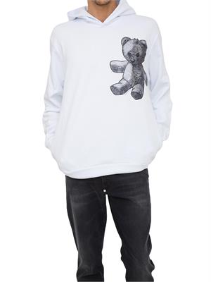 FELPA PHILIPP PLEIN BIANCO in UOMO