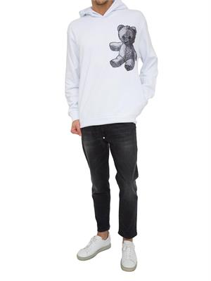 FELPA PHILIPP PLEIN BIANCO in UOMO