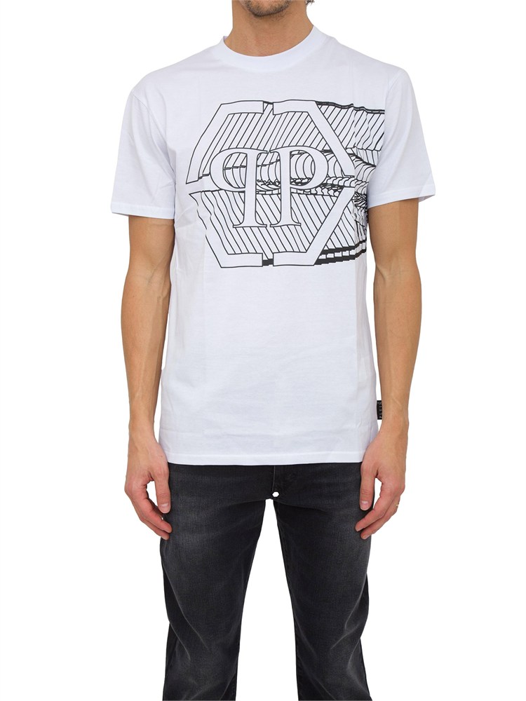 T-SHIRT PHILIPP PLEIN BIANCO