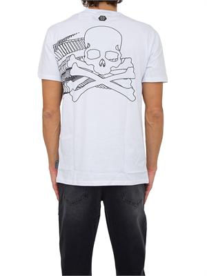T-SHIRT PHILIPP PLEIN BIANCO in UOMO