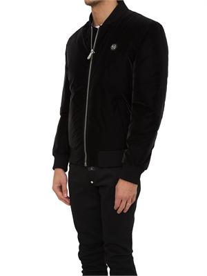 GIUBBINO PHILIPP PLEIN NERO in UOMO