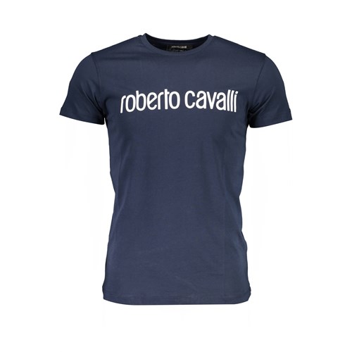 ROBERTO CAVALLI T-Shirt Maniche Corte Uomo in Abbigliamento