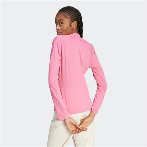 ADIDAS Im2431 Pnk T-Shirt Ml Rosa Donna in Abbigliamento