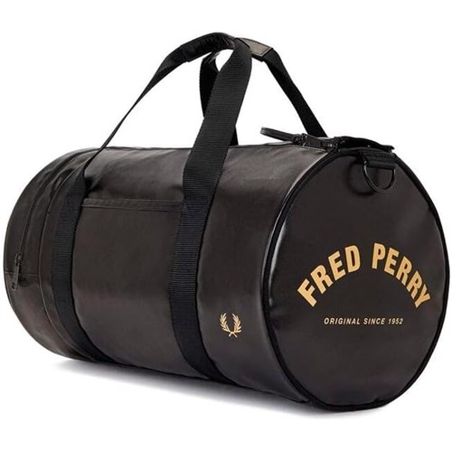 FRED PERRY Tonal Classic Barrel Bag, Borsa Sportiva Unisex in Accessori