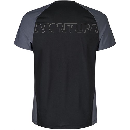 MONTURA Join T Shirt Trekking Trail Running T-Shirt Mtgn22X 9093 Nero Uomo in Abbigliamento