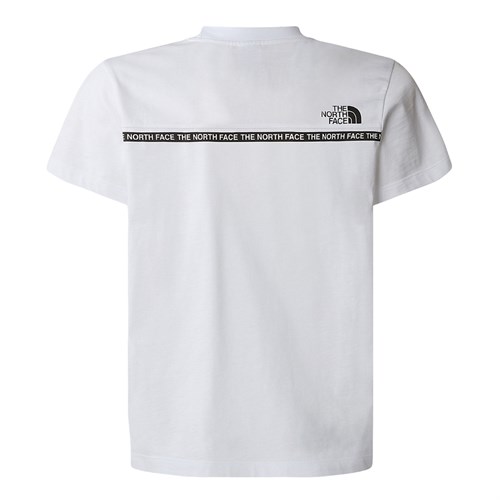 THE NORTH FACE Nf0A877S Fn41 Teen T-Shirt Mc Bianco Uomo in Abbigliamento