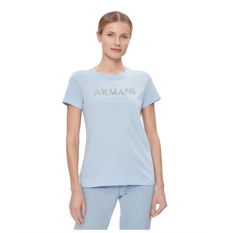 ARMANI EXCHANGE ARMANI EXCHANGE 3DYT13 Yj8QZ 15DD T-Shirt Blu Donna
