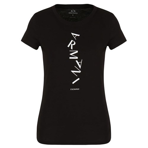 ARMANI EXCHANGE ARMANI EXCHANGE 3DYT49 Yjg3Z 1200 T-Shirt Nero Donna in T-shirt