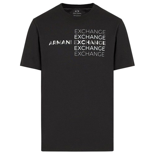 ARMANI EXCHANGE ARMANI EXCHANGE 3DZTAC Zj9TZ 1200 T-Shirt Nero Uomo in T-shirt