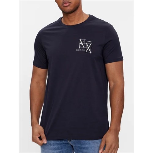ARMANI EXCHANGE ARMANI EXCHANGE 3DZTHQ Zjbyz 15CX T-Shirt Blu Uomo in T-shirt