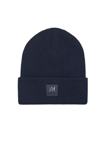 berretto antony morato in maglia blu mmha00409ya100064