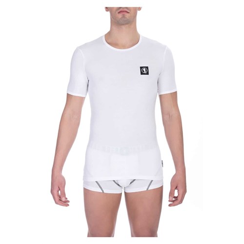 BIKKEMBERGS BIKKEMBERGS Bkk1UTS07SI White Uomo in T-shirt