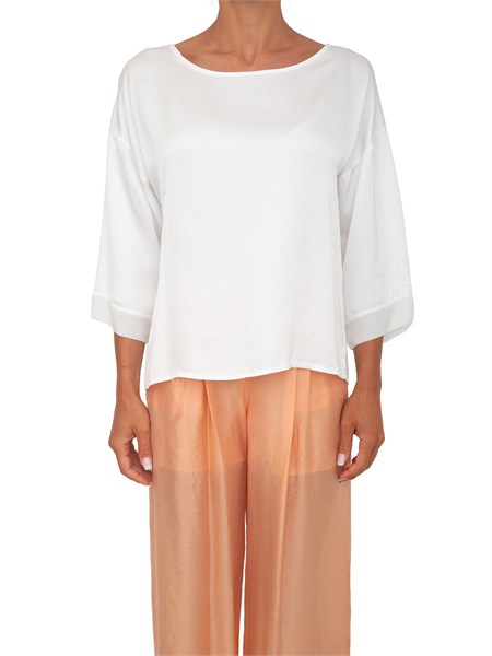 blusa citino kocca in viscosa bianca citinobl8416