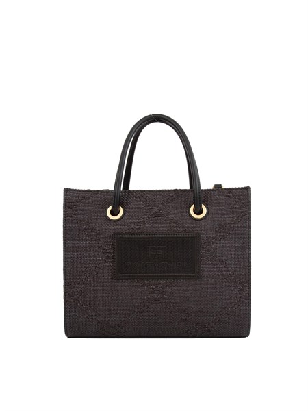 borsa a spalla donna elisabetta franchi nero bs83a52e2