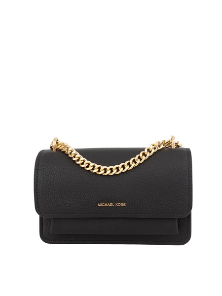 borsa a spalla pelle donna michael michael kors nero 30t4gc7l3t
