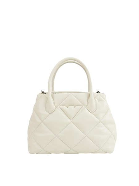 borsa a spalla poliestere donna emporio armani avorio y3d269ywj8i