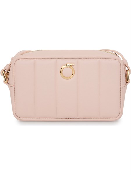 borsa a spalla poliestere donna trussardi cipria 75b015349y099999