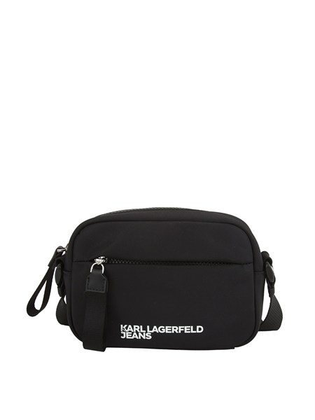 borsa a tracolla karl lagerfeld jeans in tessuto nero 261mklb2w30214