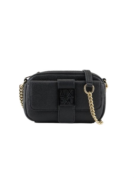 borsa armani exchange donna in ecopelle nera xw000324af11902