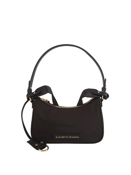 borsa elisabetta franchi in tessuto nero bs95a61e2
