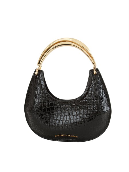 borsa hobo piccola elisabetta franchi in ecopelle nera bs29a56e3