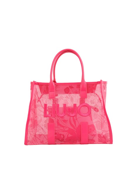 borsa shopping liu jo fuxia semitrasparente va6193j3909