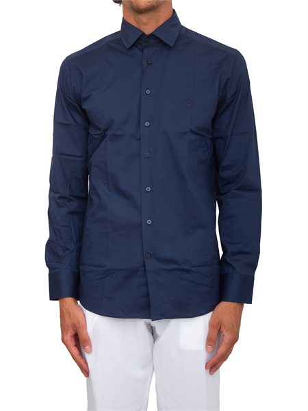 camicia etro uomo in cotone blu mrib0002av607
