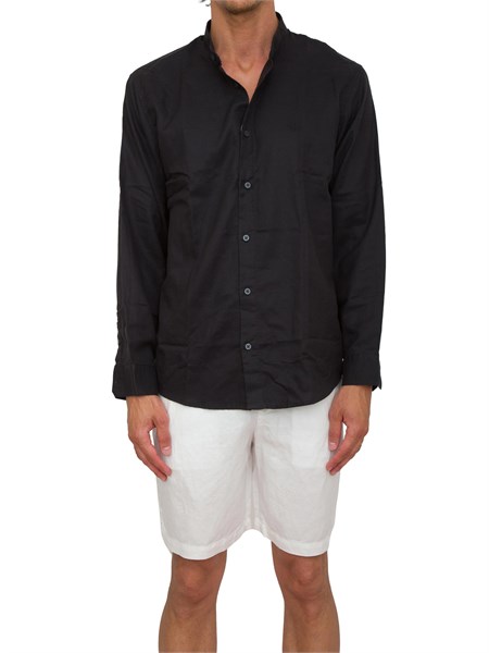 camicia manica lunga uomo armani exchange nero xm000717af13181