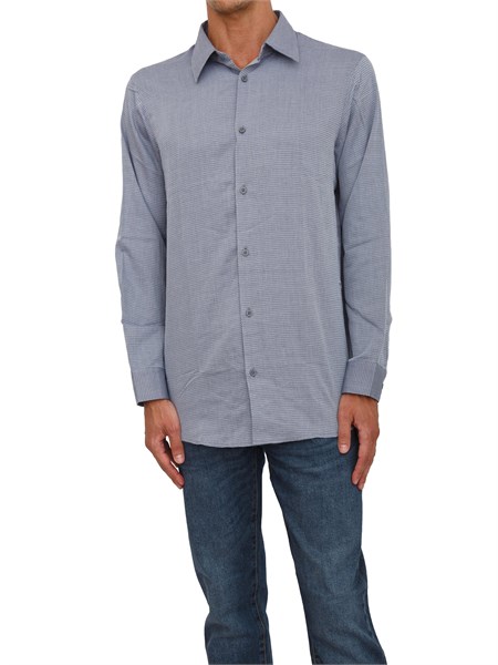 camicia manica lunga uomo armani exchange nero xm001869af18837