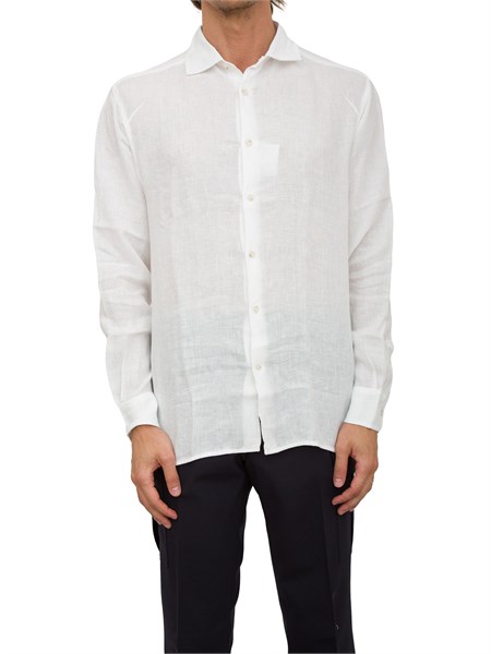 camicia manica lunga uomo paolo pecora bianco g0123619