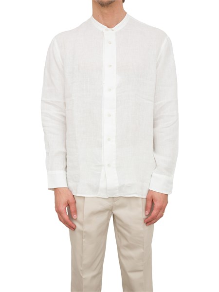 camicia manica lunga uomo paolo pecora bianco g0713619
