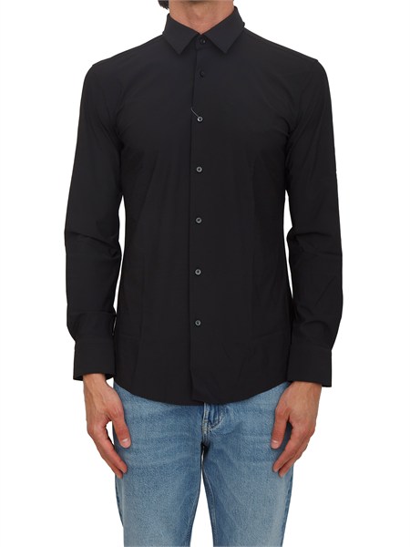 camicia p hank boss uomo in tessuto nero p hank s k 26150555747