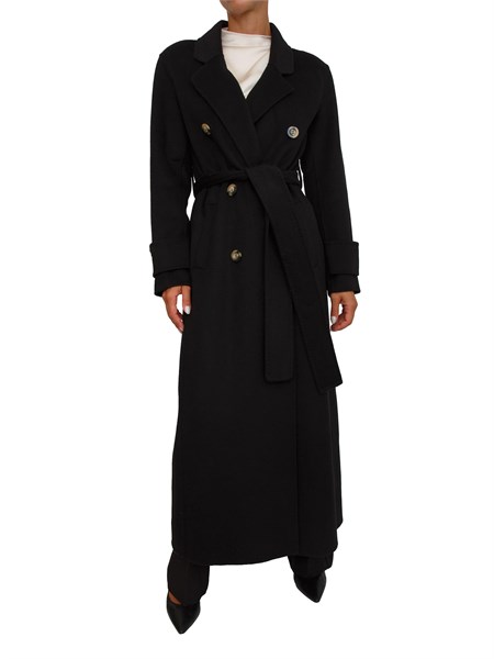 cappotto donna fracomina nero fr25wc1001w80201