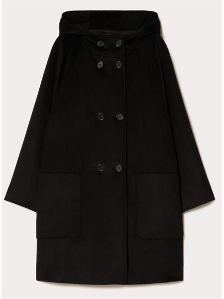 cappotto gervaso di marina rinaldi in pura lana nera gervaso