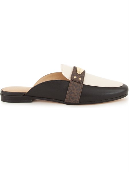 ciabatte pelle donna michael michael kors bicolor 40t2mkfp2l