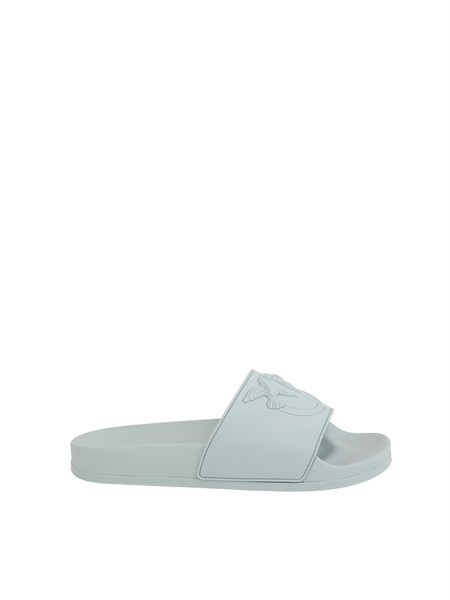 ciabatte pinko in gomma celesti dilly01ss0093e027