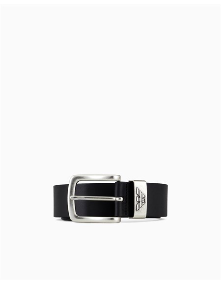 cintura uomo emporio armani in pelle nera y4s201ydd6g