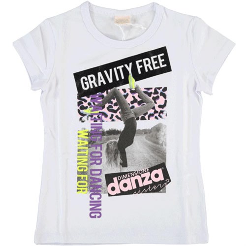 DIMENSIONE  DANZA DIMENSIONE  DANZA Dimensione Danza 027150 001 T-Sh Bielastico in T-shirt