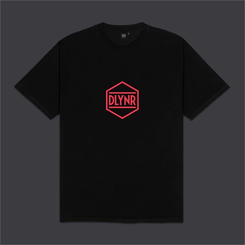DOLLY NOIRE DOLLY NOIRE Ts379 Tee Bk/Rd Logo Clas Nero Uomo in T-shirt