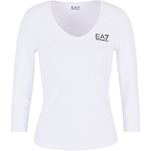EA7 EMPORIO ARMANI EA7 EMPORIO ARMANI 8NTT55 Tjgbz 1100 T-Shirt Bianco Donna in T-shirt