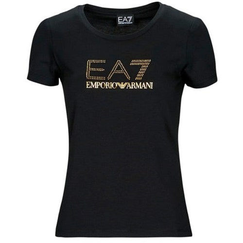 EA7 EMPORIO ARMANI EA7 EMPORIO ARMANI 8NTT67 Tjdqz 1200 T-Shirt Nero Donna in T-shirt