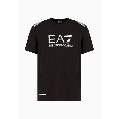 EA7 EMPORIO ARMANI EA7 EMPORIO ARMANI 3DPT29 Pjulz 1200 T-Shirt Nero Uomo in T-shirt