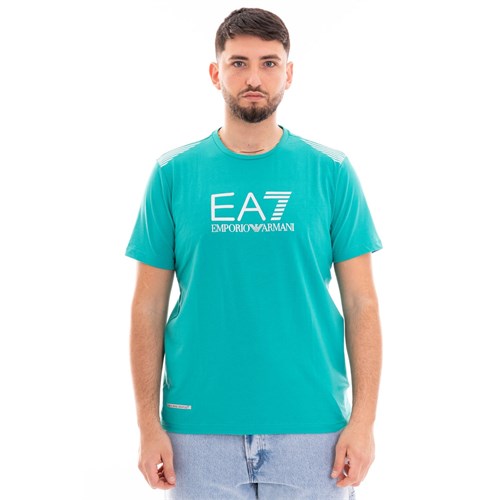 EA7 EMPORIO ARMANI EA7 EMPORIO ARMANI 3DPT29 Pjulz 1815 T-Shirt Blu Uomo in T-shirt