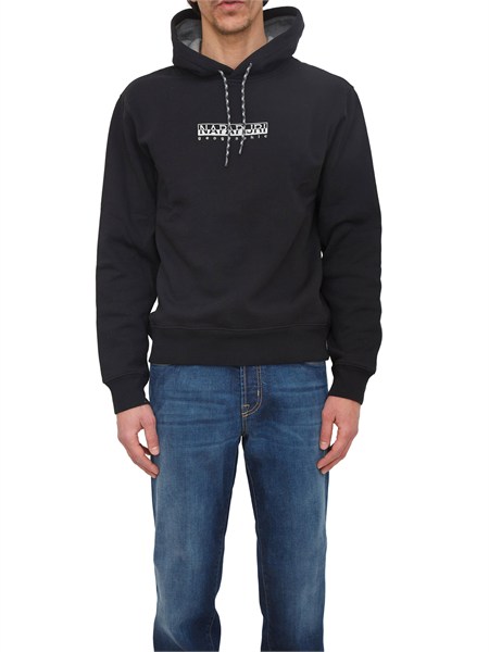 felpa fiemme napapijri in cotone nero stampa dietro b fiemmehnp0a88sa9411