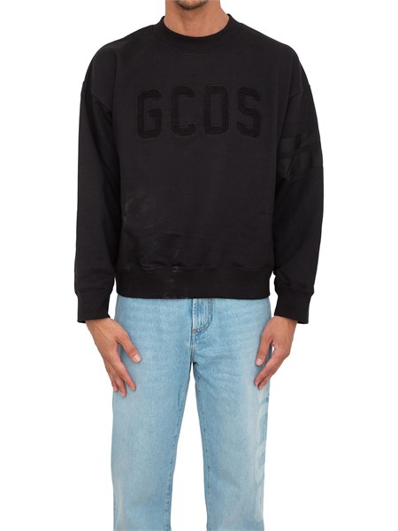felpa uomo gcds nero m110115