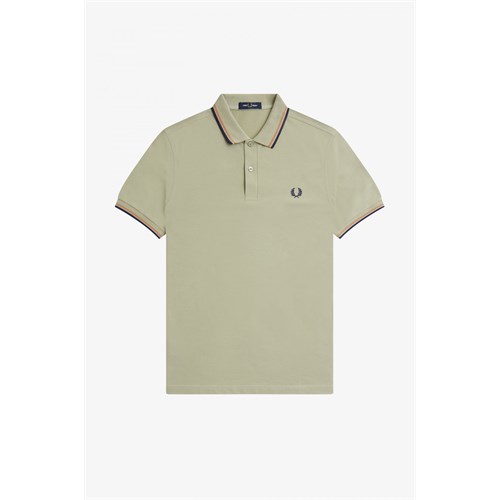FRED PERRY FRED PERRY M3600 T52 Polo Man Corta Giallo Uomo in Polo